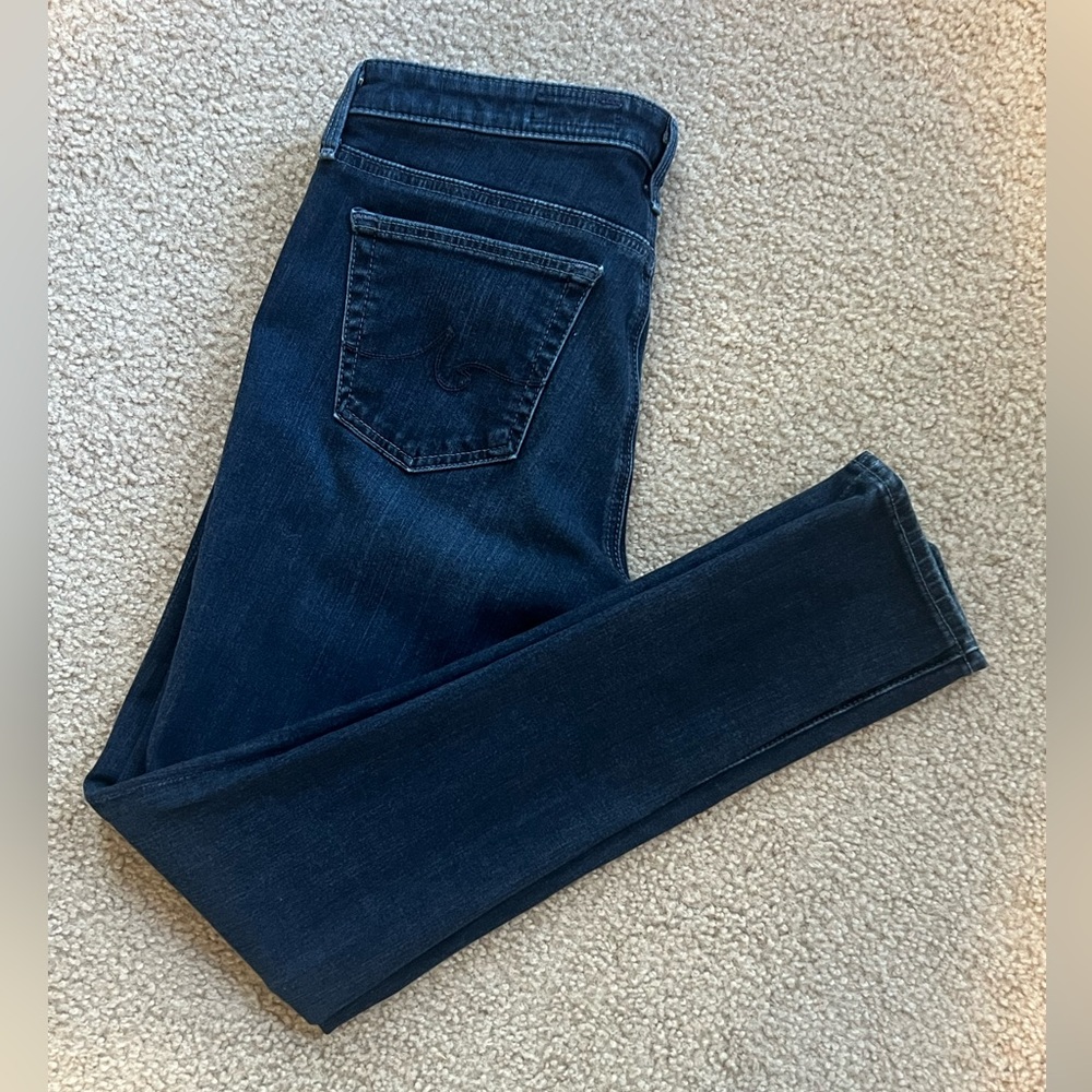 AG Adriano Goldschmied Dark Wash Skinny Jeans